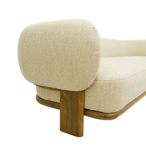 Lombardy 3 Seater Sofa | Wooden and Natural