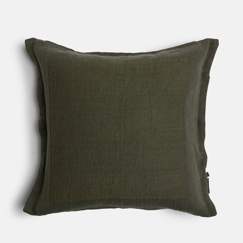 Pony Rider | Bare Bones Cushion | Forest Green | 55*55