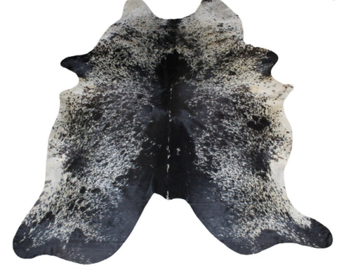 Cowhide Rug | Speckled Black + White