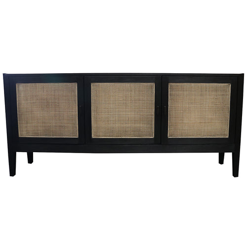 Randel Sideboard- Black - Ratten